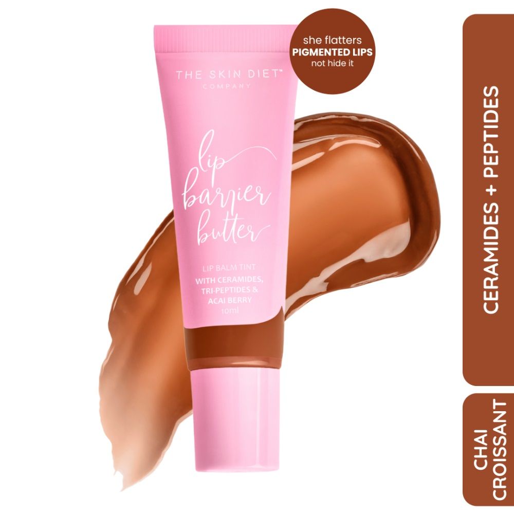 The Skin Diet Company Lip Barrier Butter Brightens Hydrates Dry Pigmented Lips