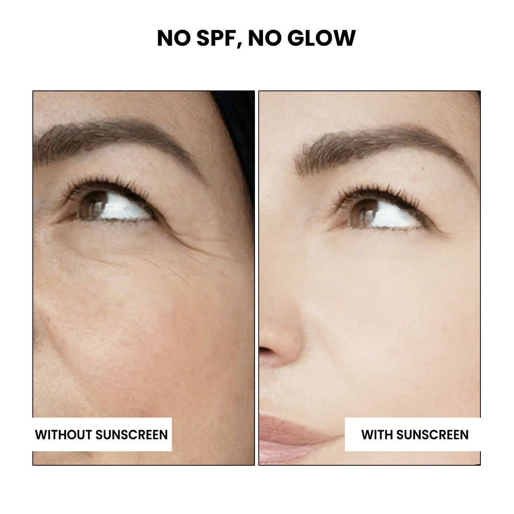 Thriveco Broad Spectrum Sunscreen For All Skin Types, SPF 50+ PA ++++, No Whitecast, Dewy Finish