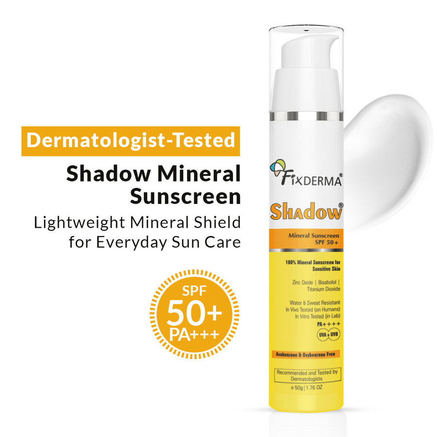 Fixderma Shadow Mineral Sunscreen SPF 50+ & PA+++