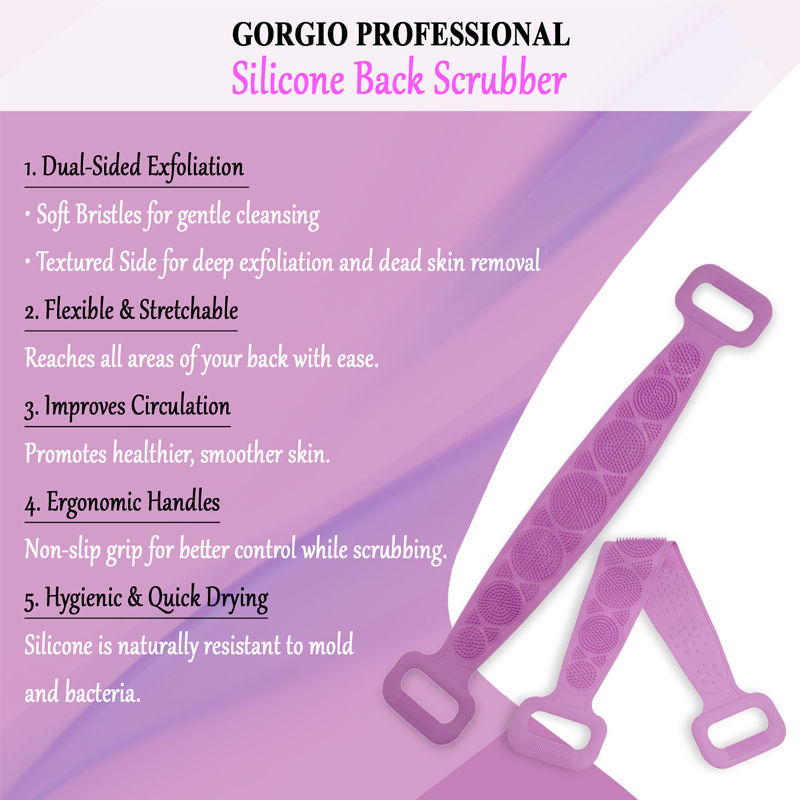 Gorgio Professional Luxury Bath Scrub Hand Made GBS005 (Colour/ Shape May Vary)