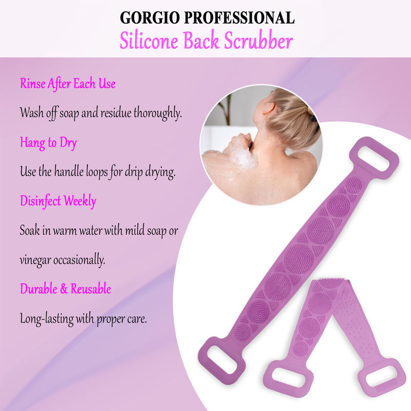Gorgio Professional Luxury Bath Scrub Hand Made GBS005 (Colour/ Shape May Vary)