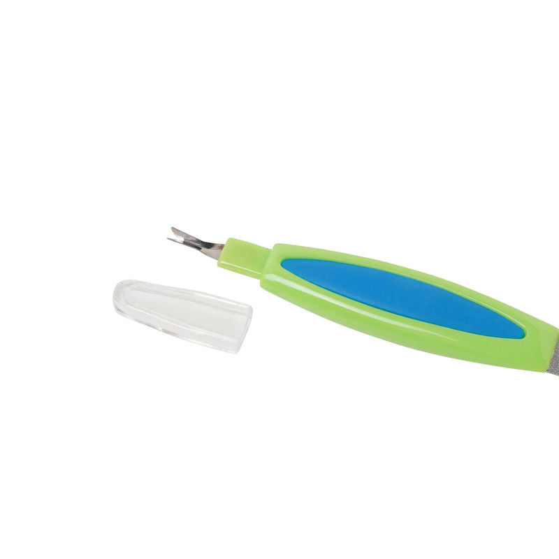 Gorgio Professional ECO00147 Double Sided Nail Care Files Cuticle Trimmer (Colour & Shape May Vary)
