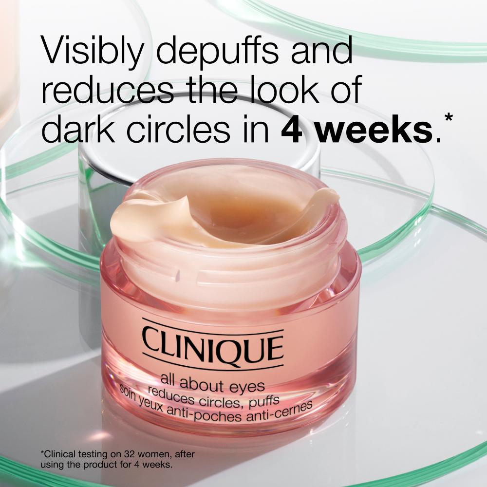 Clinique All About Eyes (Lightweight Eye Cream For Reducing Dark Circles With Vitamin C)