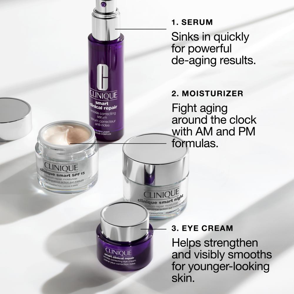 Clinique Smart Clinical Repair Wrinkle Correcting Eye Cream With Peptides