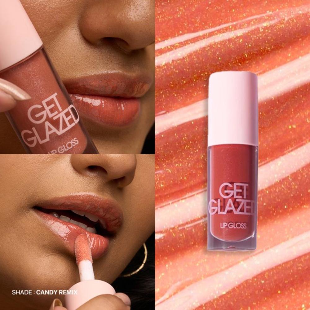 Flossy Cosmetics Lip Glaze High Shine and Pigment Lip Gloss Oil for Glossy and Fuller Lips