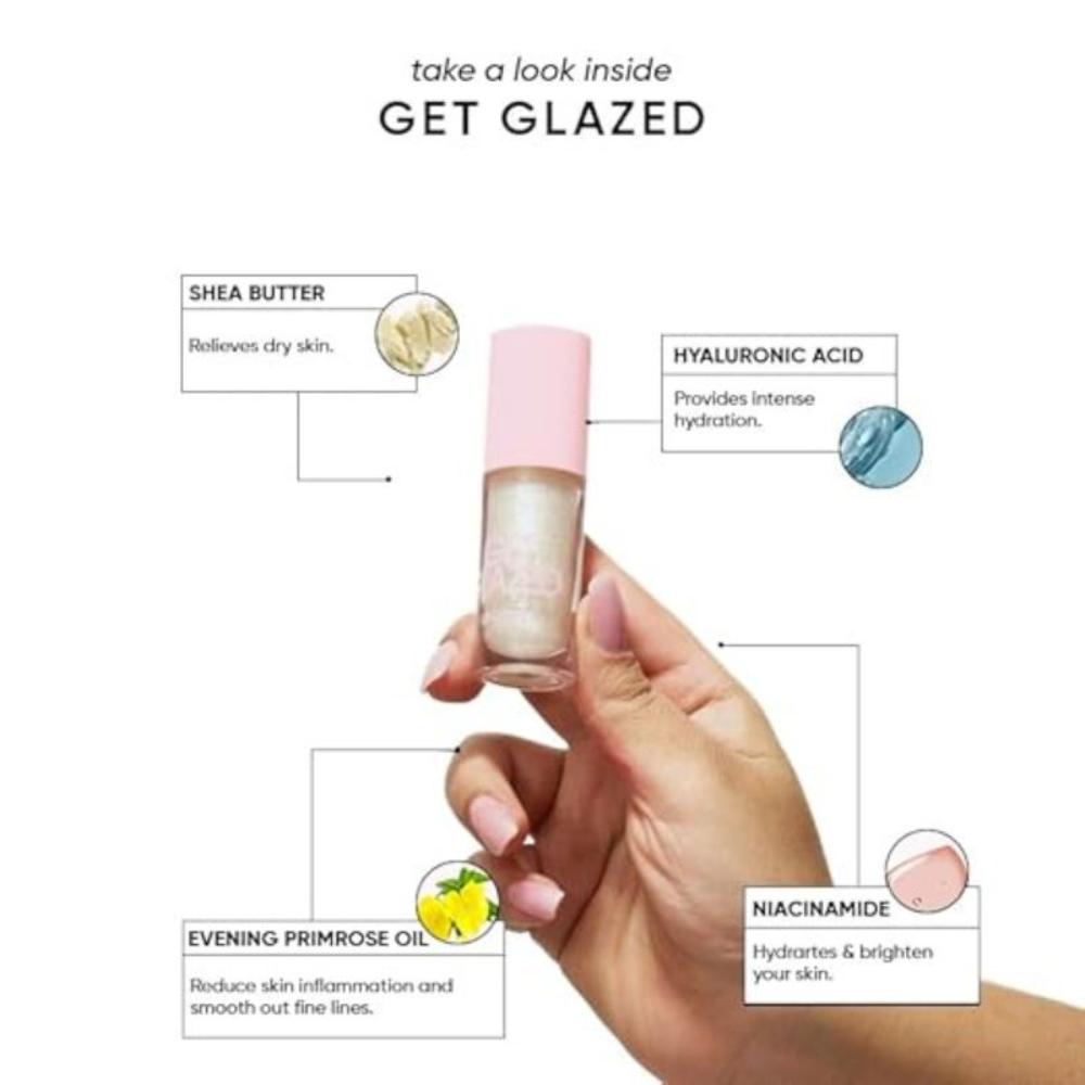 Flossy Cosmetics Lip Glaze High Shine and Pigment Lip Gloss Oil for Glossy and Fuller Lips