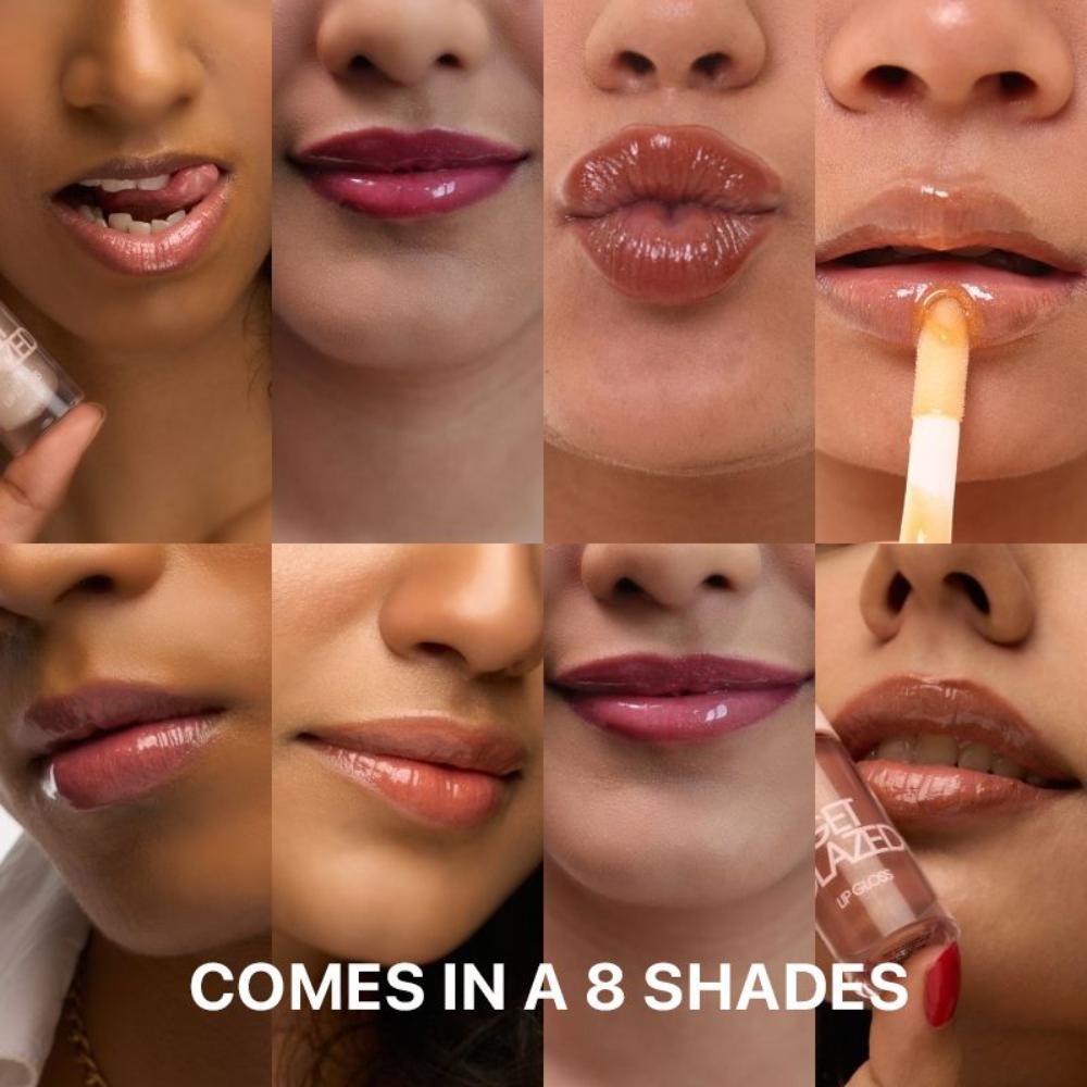 Flossy Cosmetics Lip Glaze High Shine and Pigment Lip Gloss Oil for Glossy and Fuller Lips