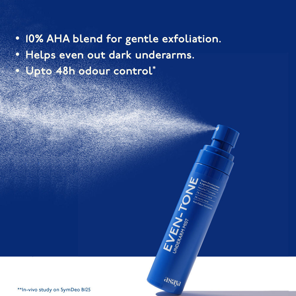 Asaya Depigmentation Underarm Spray for Dark Underarms with MelaMe Complex