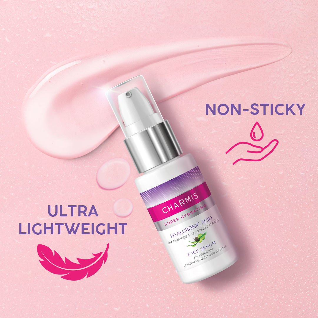 Charmis Super Hydrating Face Serum For 72h Hydration With Hyaluronic Acid