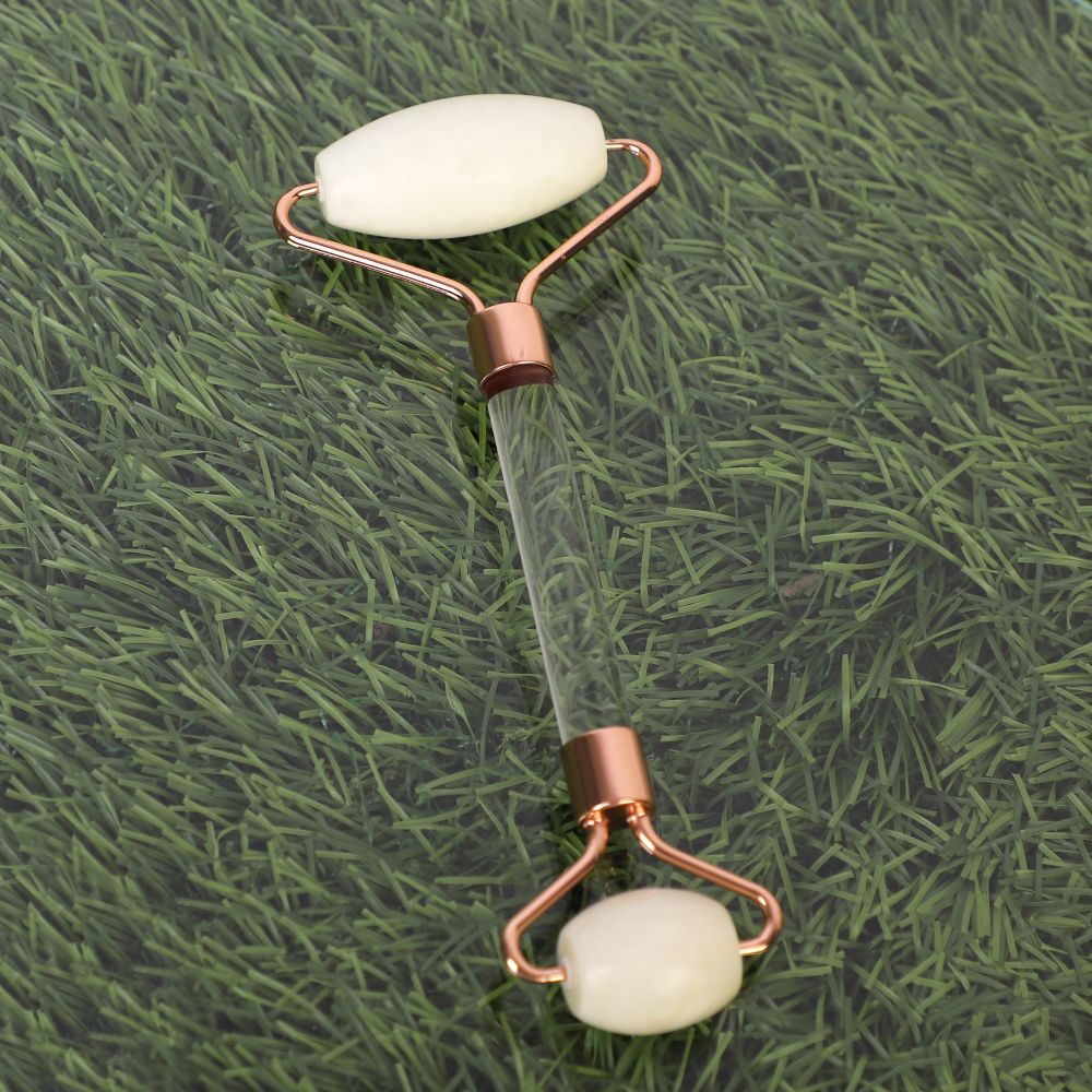 Kazarmaa White Jade Face Massager Roller