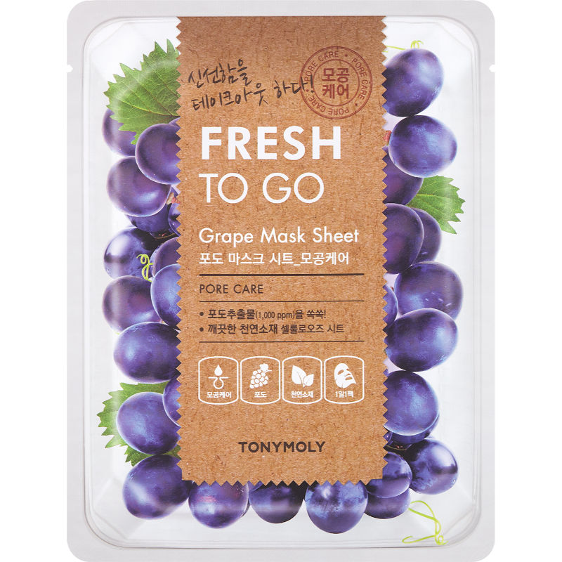 TONYMOLY Korean Fresh To Go Face Sheet Mask
