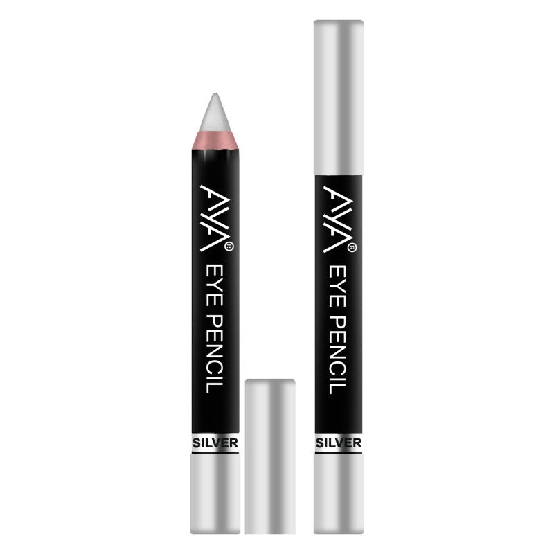 AYA Eye Pencil For Kajal/Eyeliner - Silver