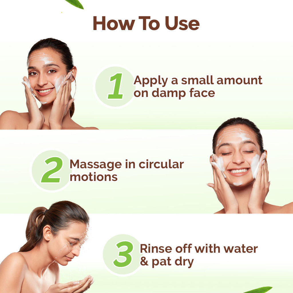 Mamaearth Face Wash With Tea Tree Oil And Neem Extract For Acne &pimples