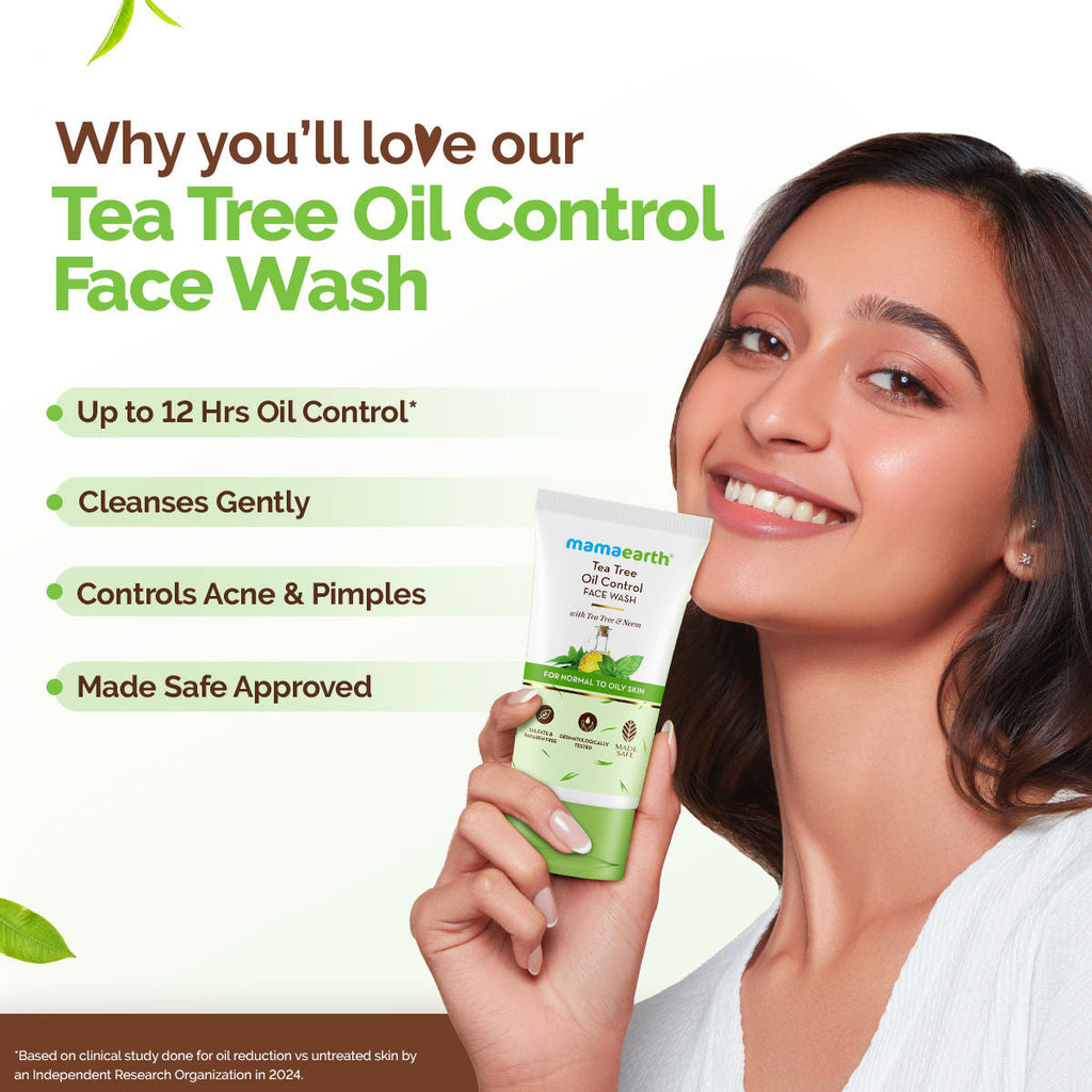 Mamaearth Tea Tree Oil Control Face Wash