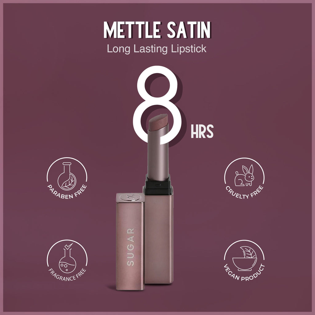 SUGAR Mettle Satin Lipstick
