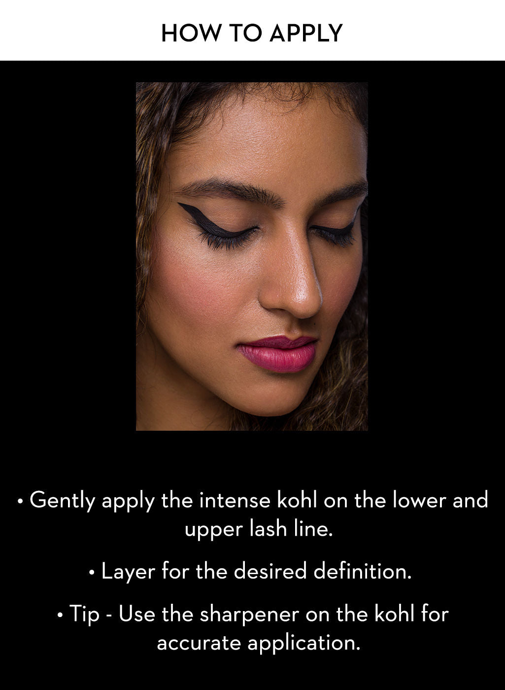 SUGAR Stroke Of Genius Heavy Duty Kohl With Free Sharpener - 01 Back To Black