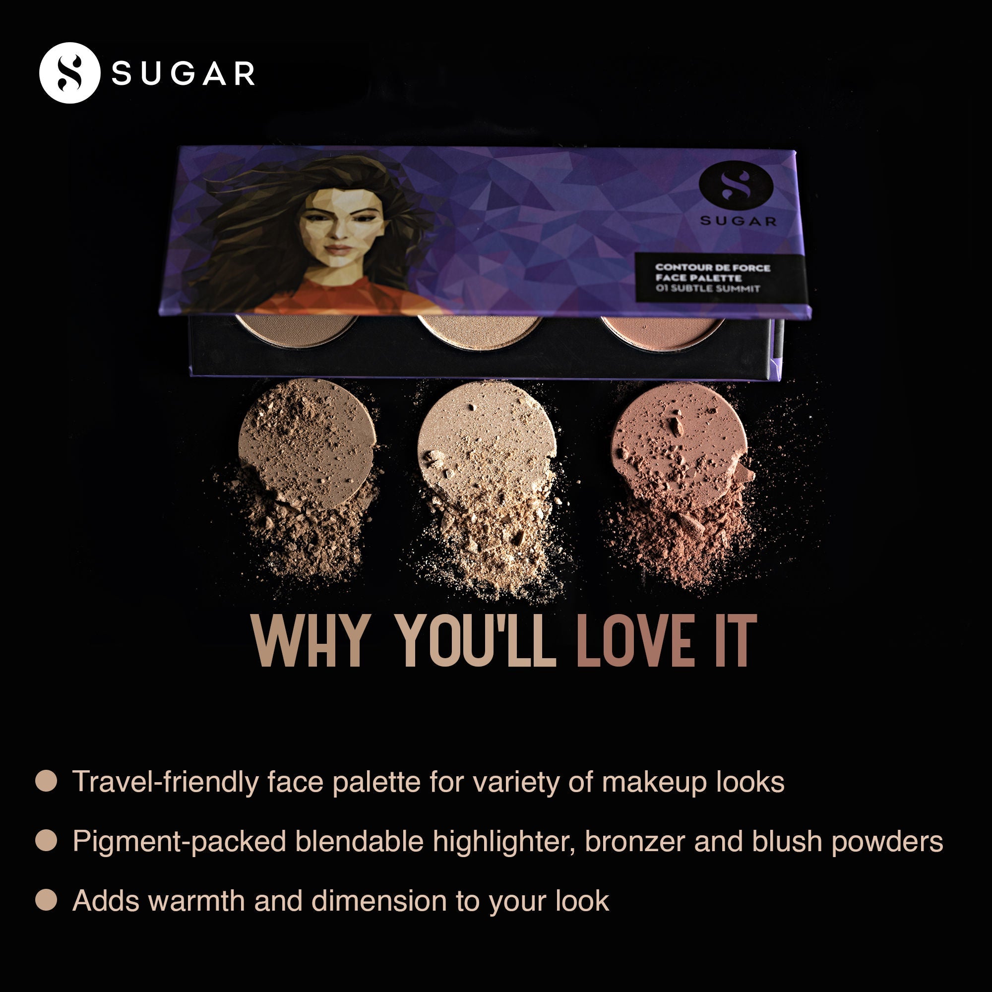 SUGAR Contour De Force Face Palette
