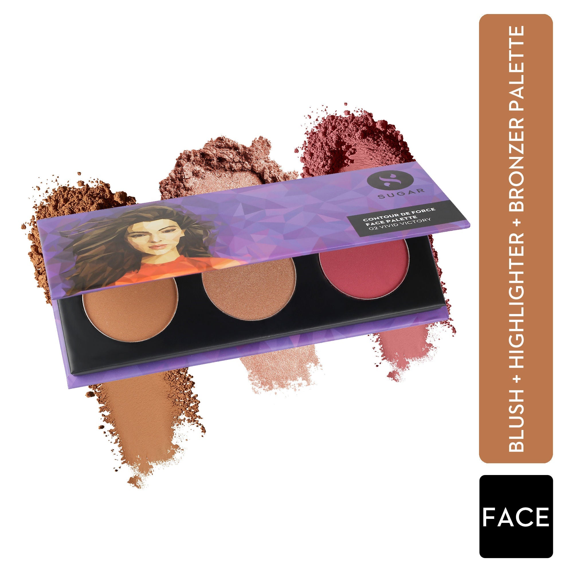 SUGAR Contour De Force Face Palette