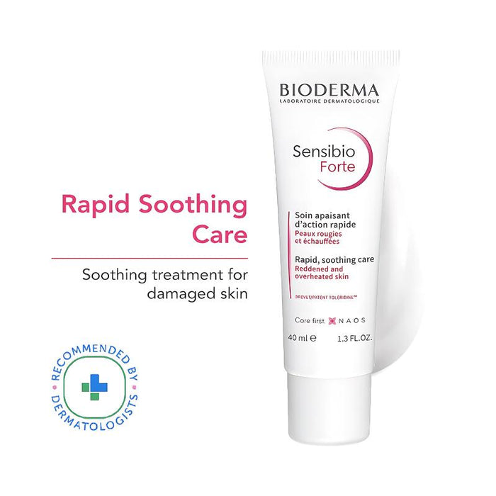 Bioderma Sensibio Forte Rapid Soothing Cream With Vitamin E - Damaged Skin