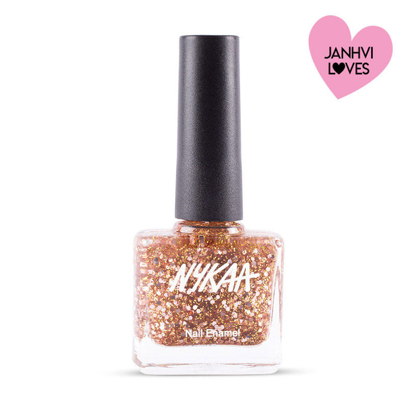 Nykaa Cosmetics Star Studded Glitter Coat Nail Enamel