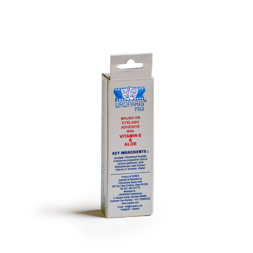 Uroparis Pro Eyelash Adhesive Vitamin E & Aloe -Transparent