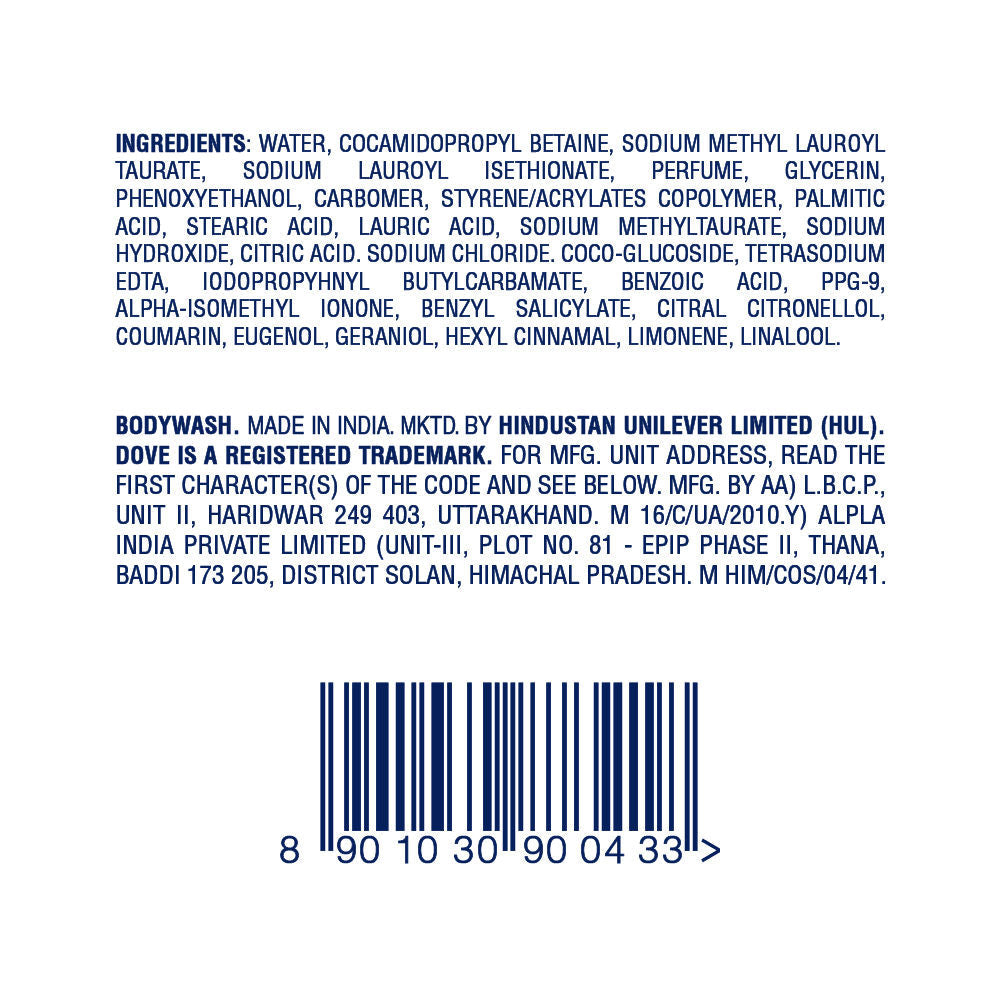 Dove Revitalizing Body Wash With Scented Peach And Vitamin C