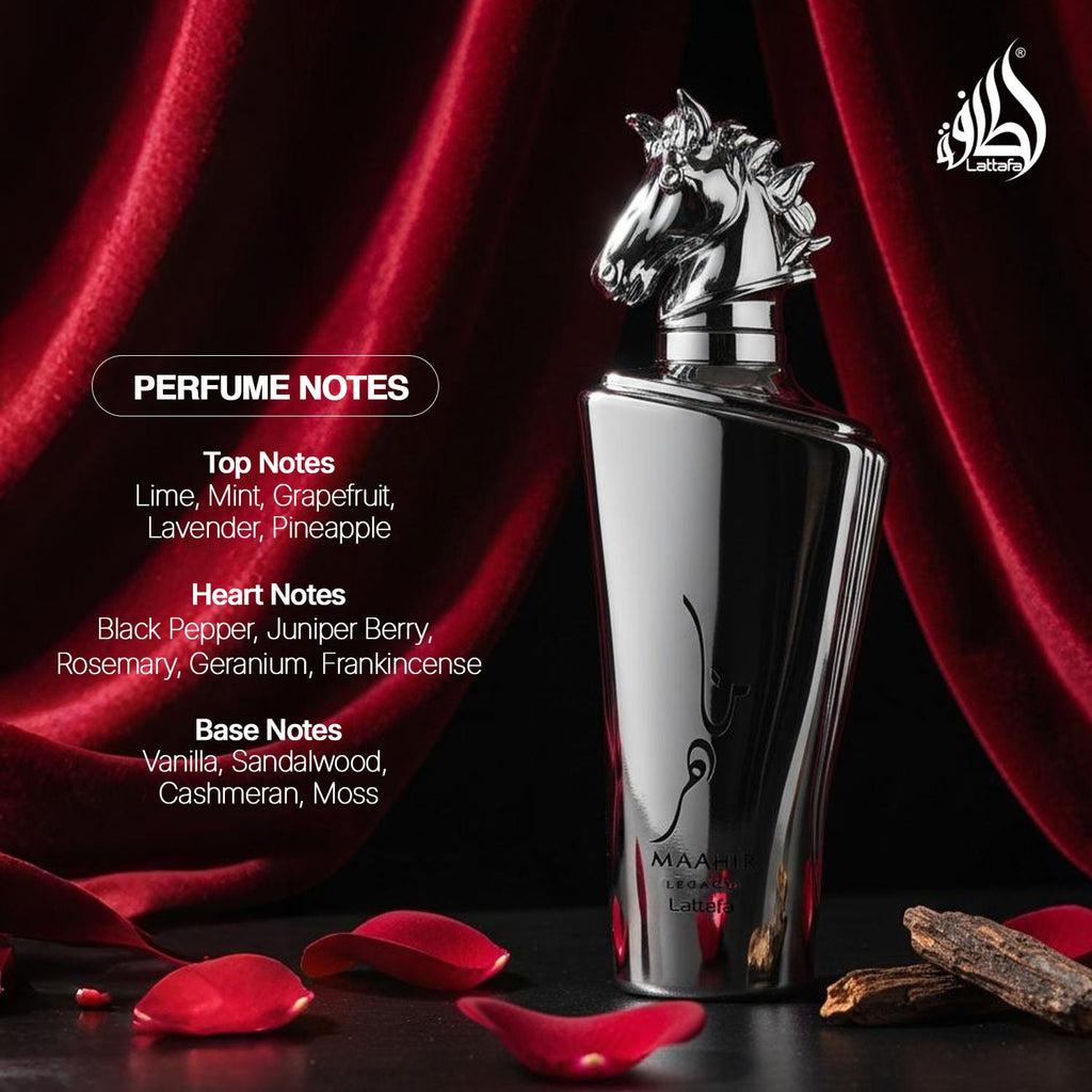 Lattafa Maahir Legacy Long Lasting Eau De Parfum