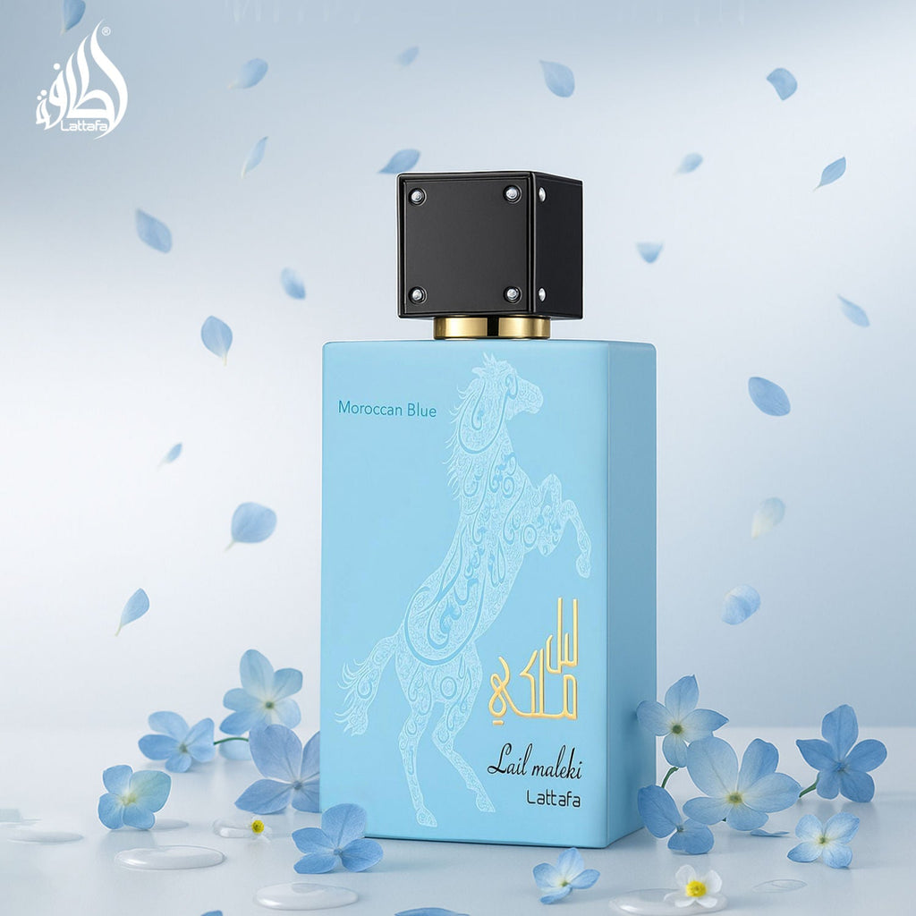 Lattafa Lail Maleki Moroccon Blue Long Lasting Eau De Parfum