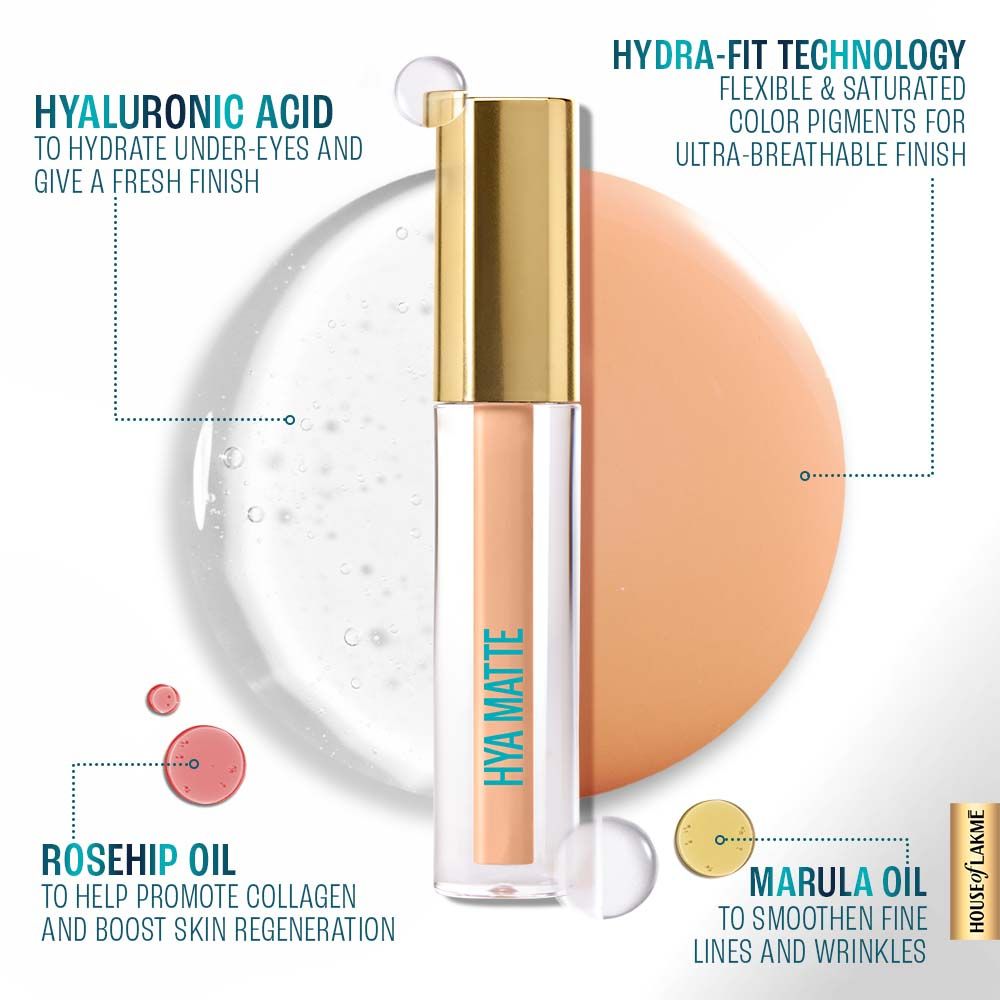 Lakme 9 To 5 Hya Matte Liquid Concealer