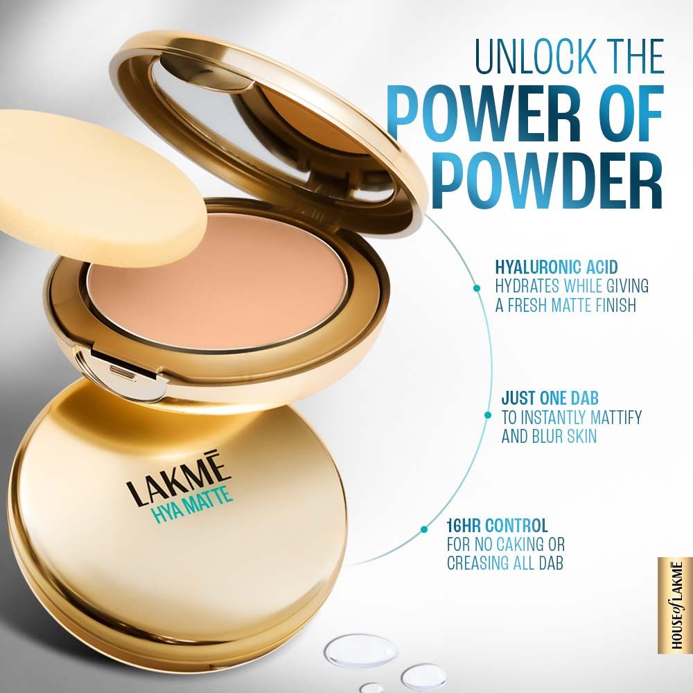 Lakme 9 To 5 Hya Matte Pressed Powder