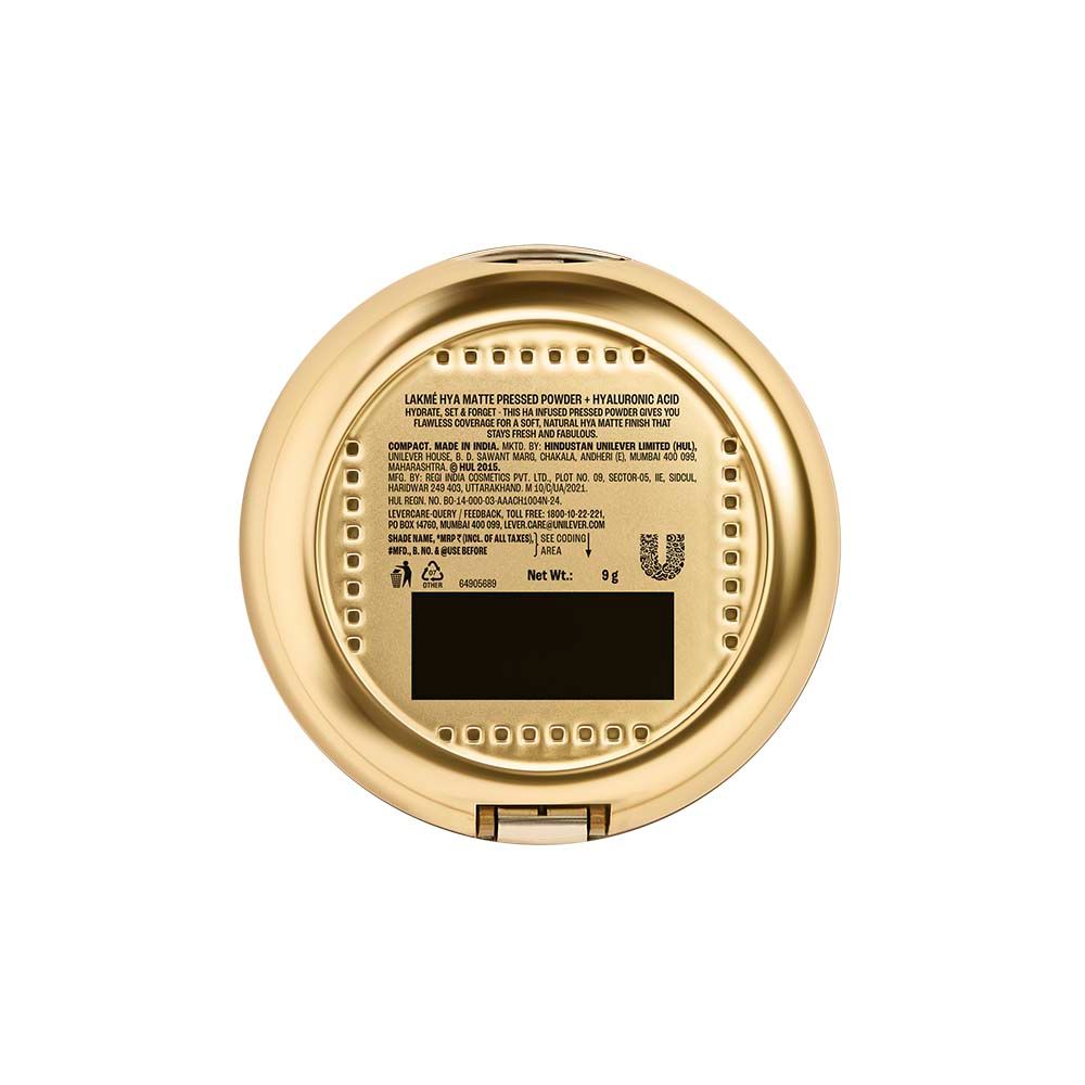 Lakme 9 To 5 Hya Matte Pressed Powder