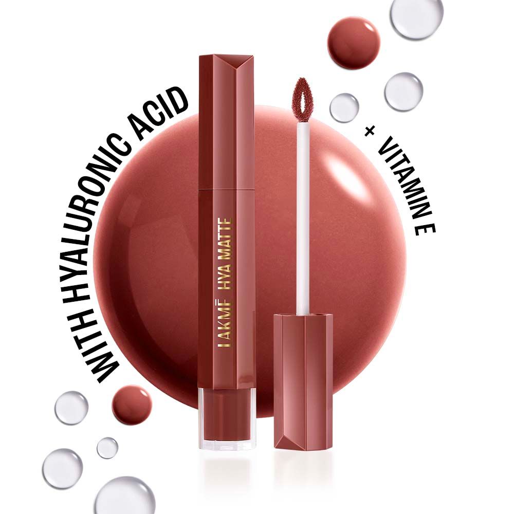 Lakme 9to5 Hya Matte Liquid Lipstick + Hyaluronic Acid