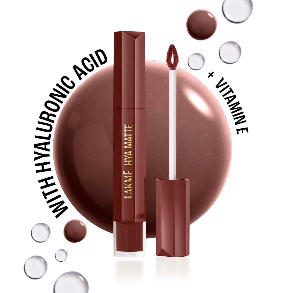 Lakme 9to5 Hya Matte Liquid Lipstick + Hyaluronic Acid