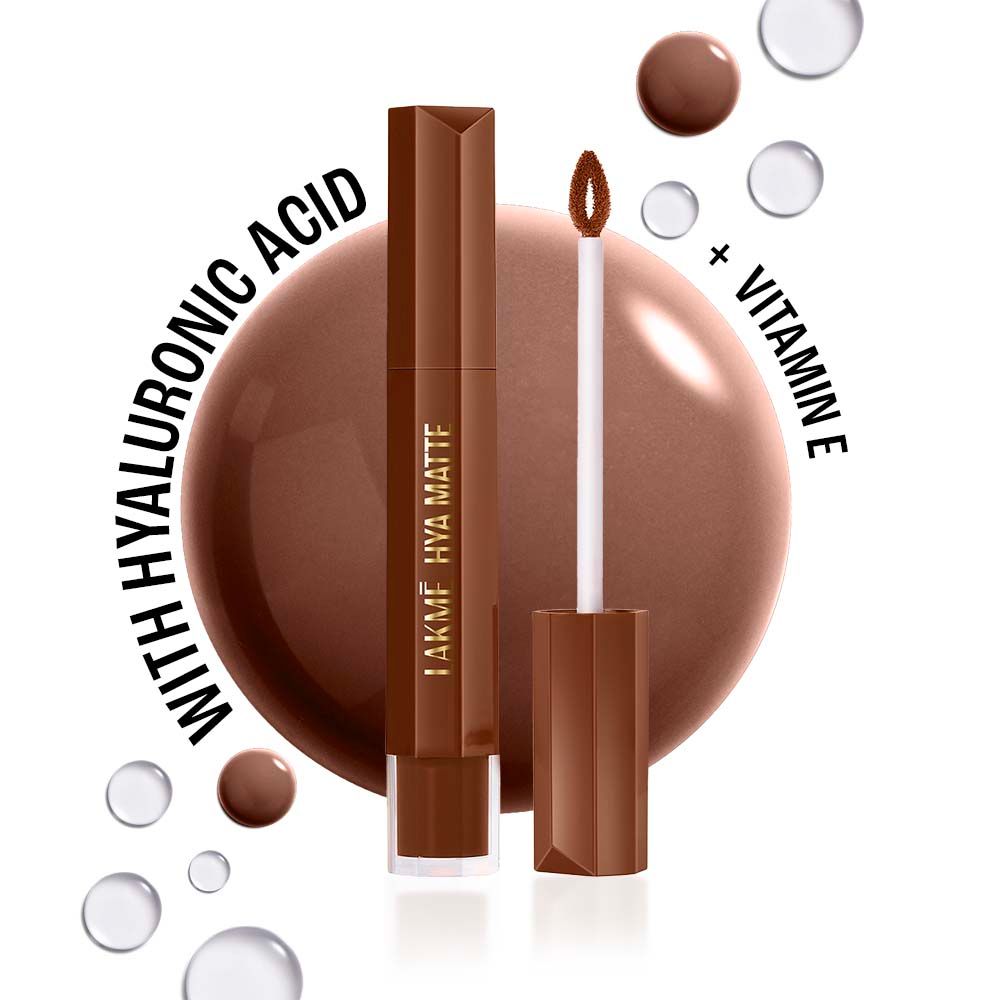 Lakme 9to5 Hya Matte Liquid Lipstick + Hyaluronic Acid