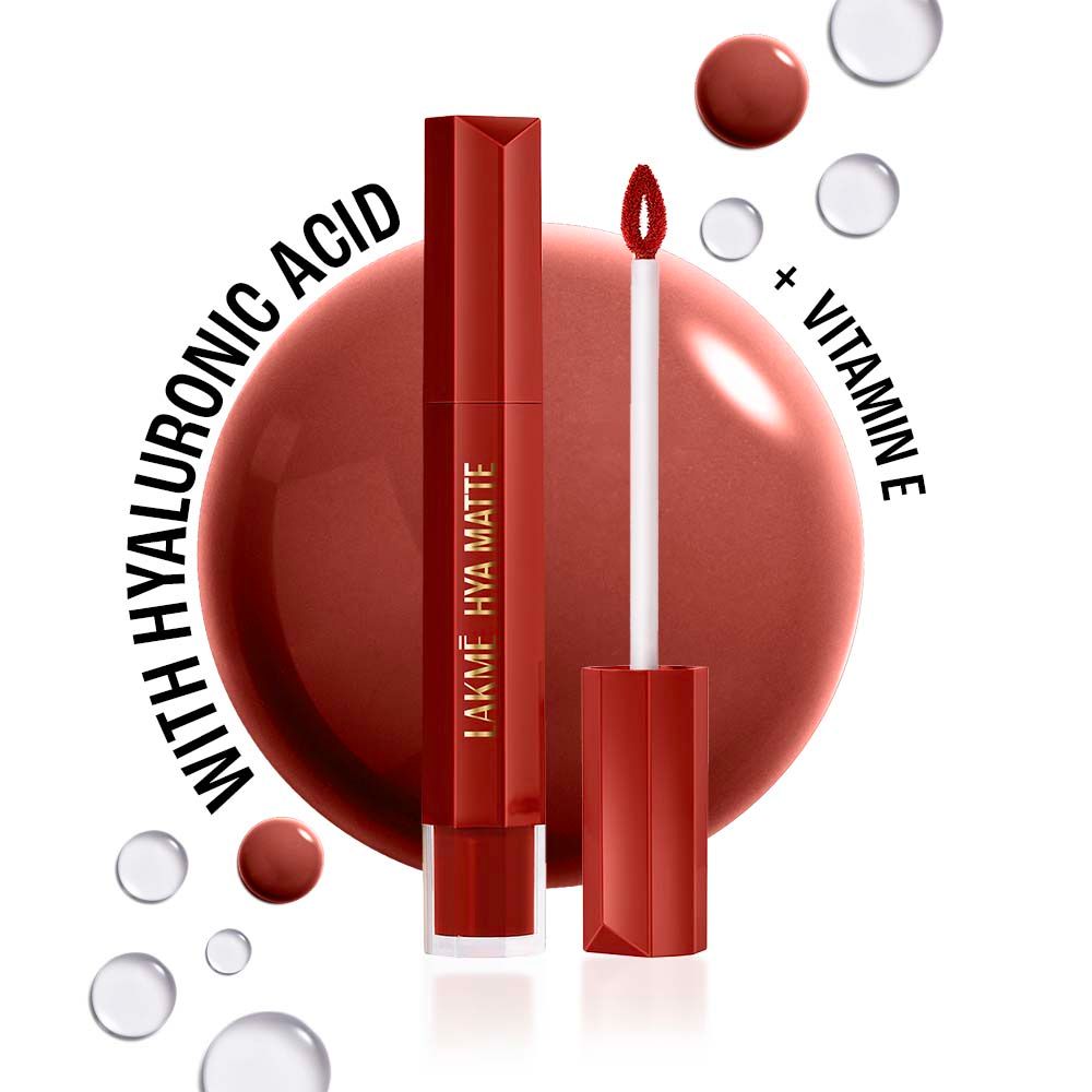 Lakme 9to5 Hya Matte Liquid Lipstick + Hyaluronic Acid