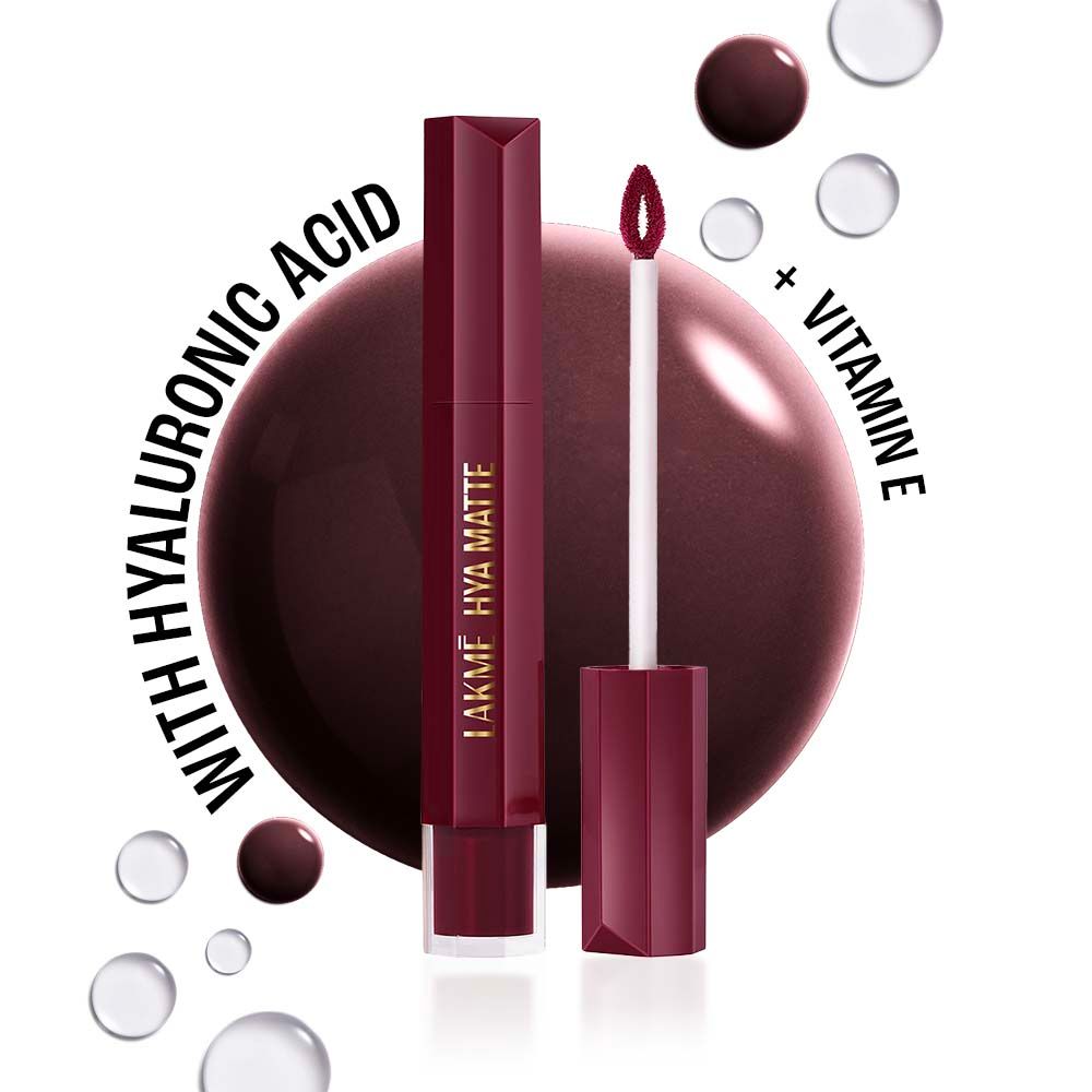 Lakme 9to5 Hya Matte Liquid Lipstick + Hyaluronic Acid