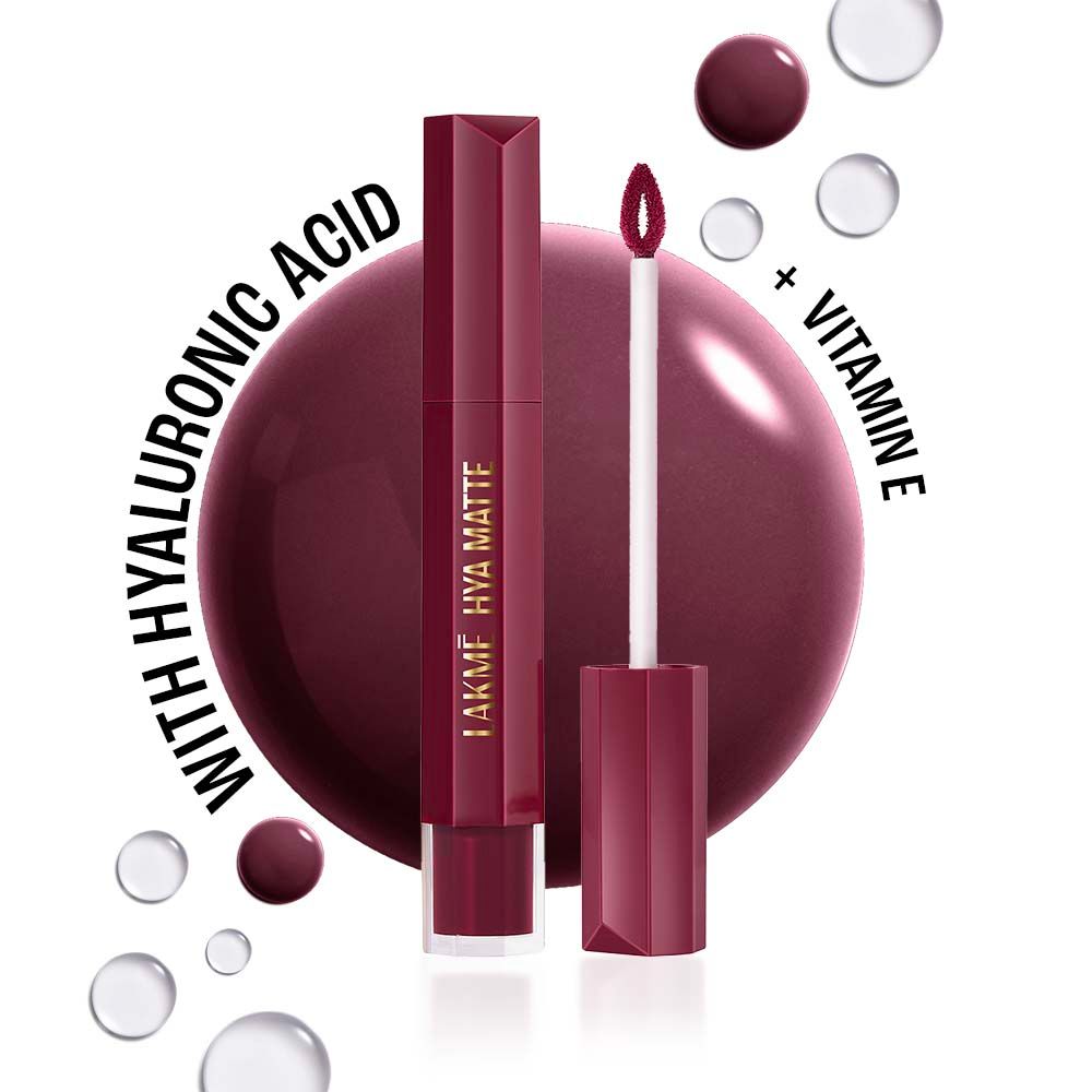 Lakme 9to5 Hya Matte Liquid Lipstick + Hyaluronic Acid