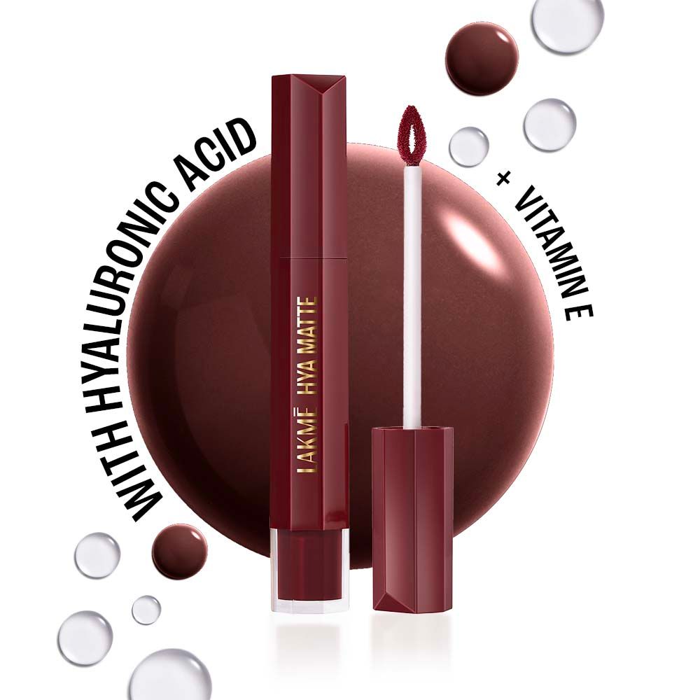 Lakme 9to5 Hya Matte Liquid Lipstick + Hyaluronic Acid