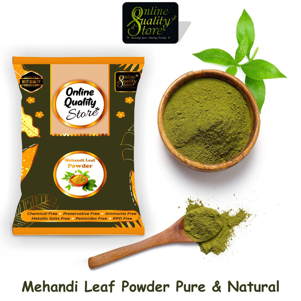 Online Quality Store Mehandi Powder Pure & Natural For Hair