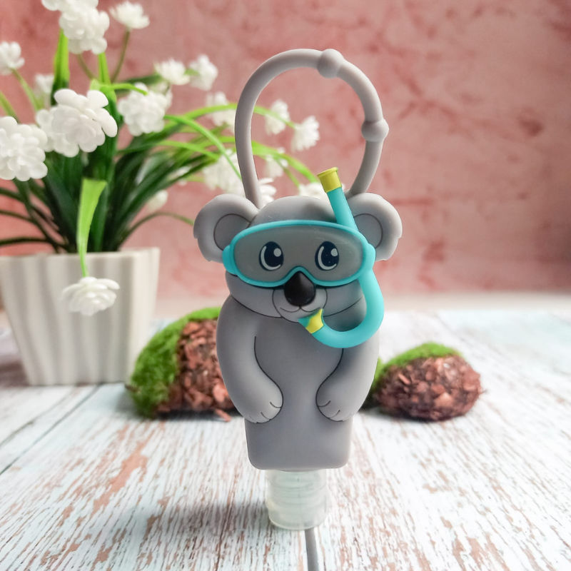 Bloomsberry Bubble Kiss Koyala holder with sanitizer