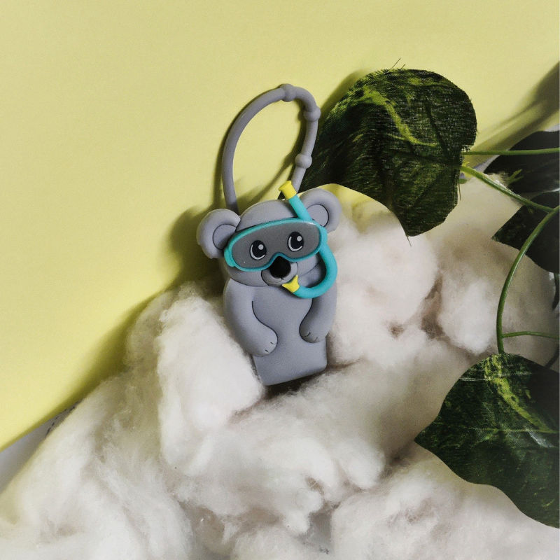 Bloomsberry Bubble Kiss Koyala holder with sanitizer