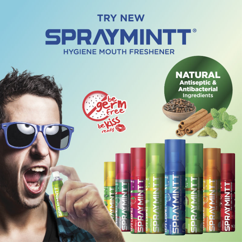 Spraymintt Mouth Freshener Elaichill