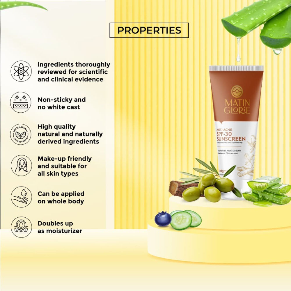 MATINGLORIE SPF 30 PA+++ Broad Spectrum Sunscreen