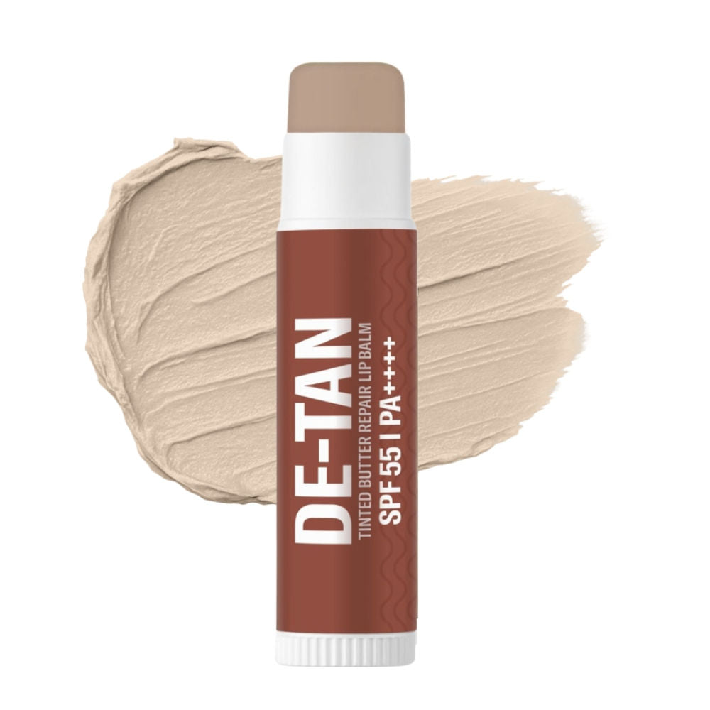 BAKE De-Tan Tinted Butter Lip Balm SPF 55PA++++with Kojic Acid For Tanned, Dark & Pigmented Lips