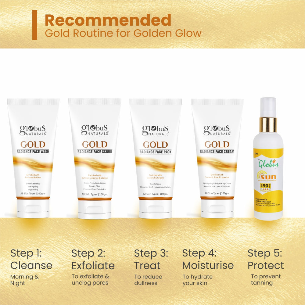 Globus Naturals Gold Radiance Face Cream