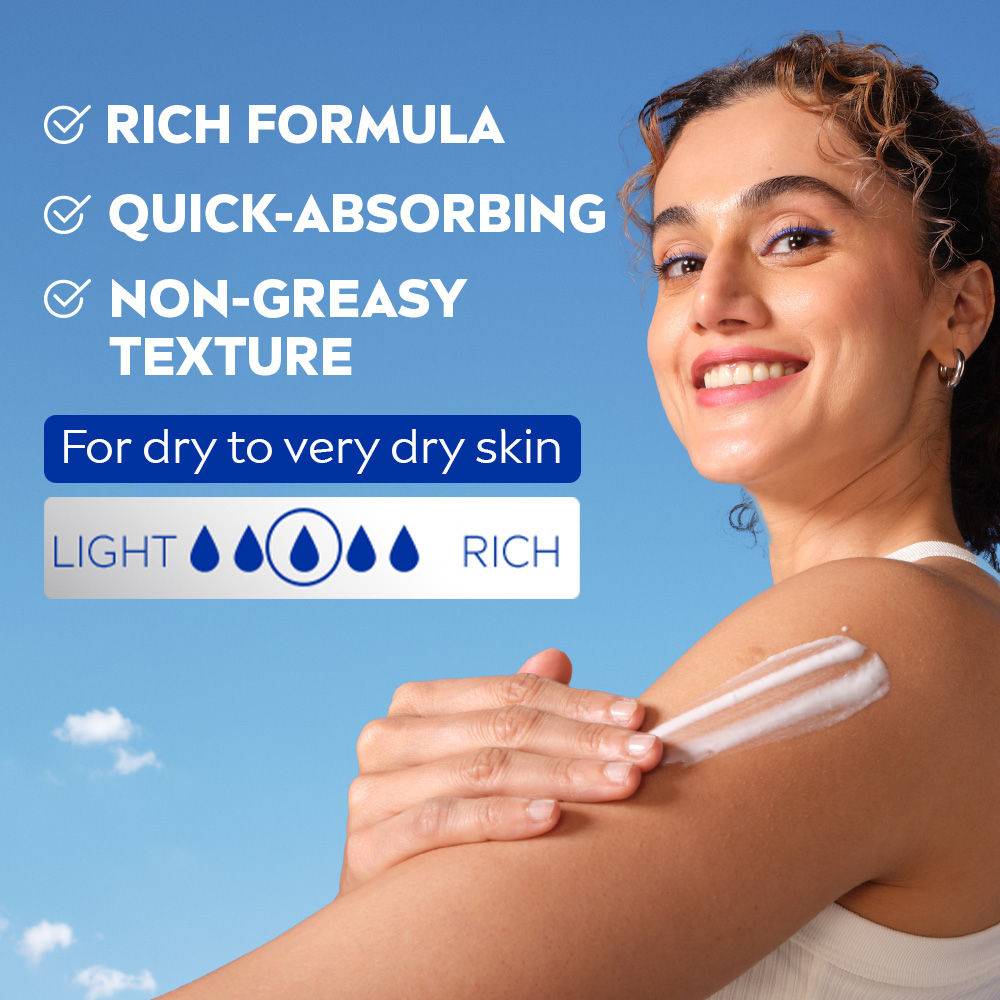 NIVEA Body Lotion for Dry Skin, Shea Smooth, with Shea Butter
