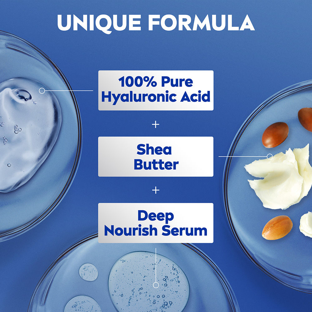 NIVEA Body Lotion for Dry Skin, Shea Smooth, with Shea Butter