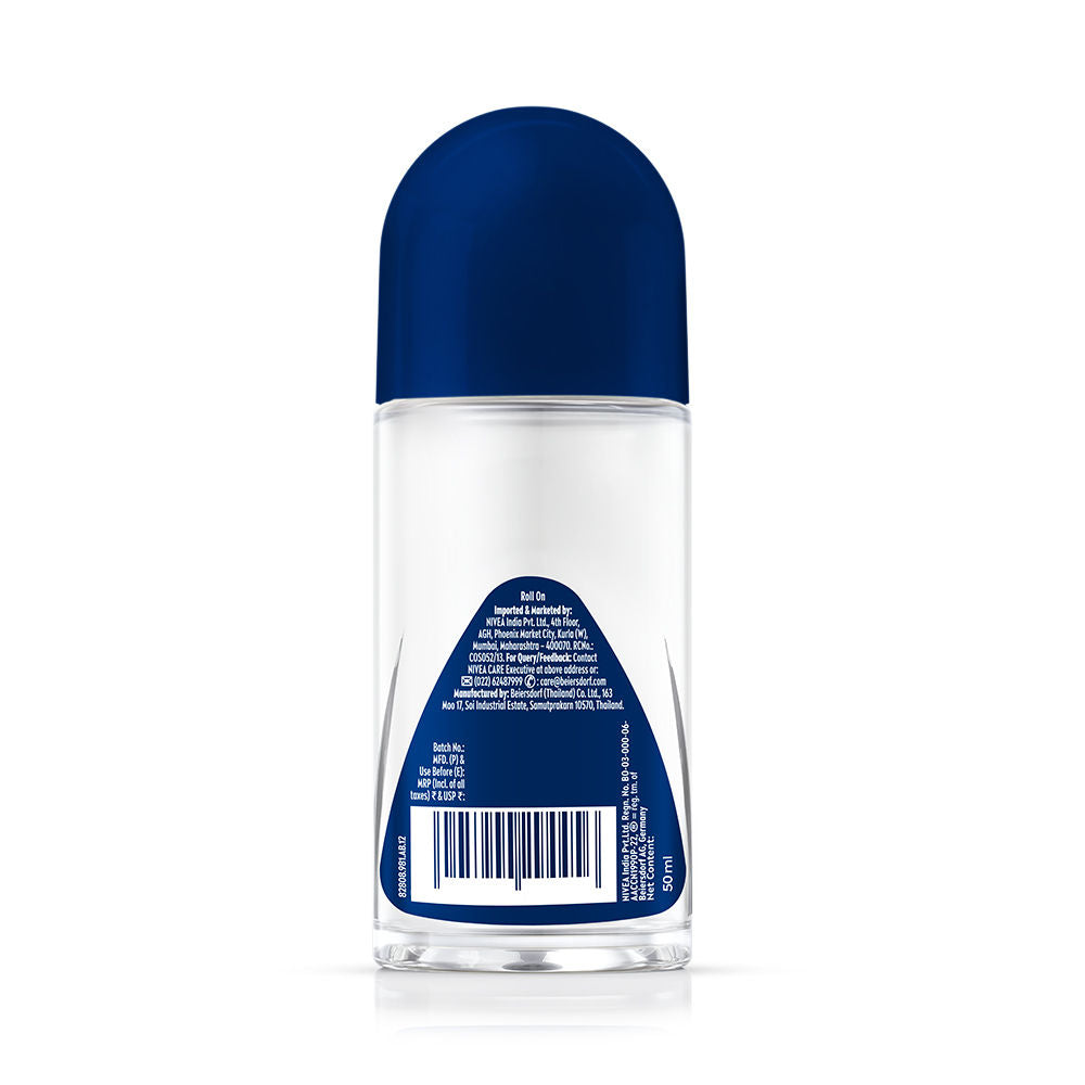 NIVEA MEN Deodorant Roll On, Fresh Active, 48h Long lasting Freshness