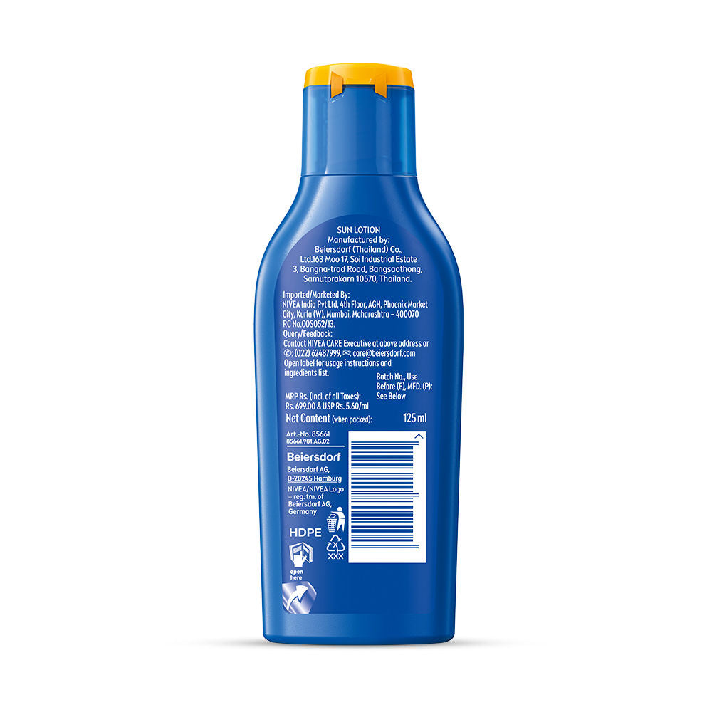 NIVEA SPF 50+ PA+++ & Vit E Face Sunscreen- Instant & Waterproof Protection