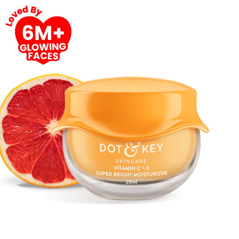 Dot & Key Vitamin C + E Super Bright Face Moisturizer For Glowing Skin, Fades Dark Spots